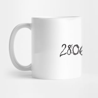 Donnie Darko Numbers Mug